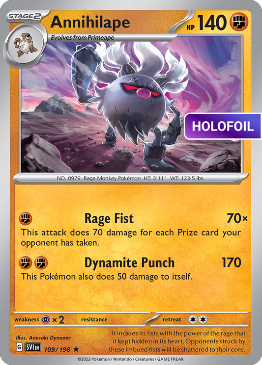 Annihilape (SVI) #109 [EN/H] s/o