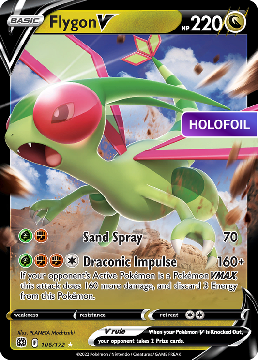 Flygon V (BRS) #106 [EN/H] s/o