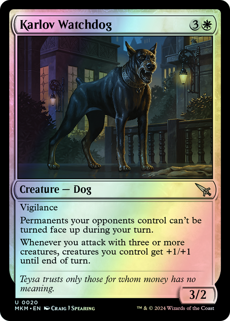 Karlov Watchdog (MKM) #20 [EN/F]