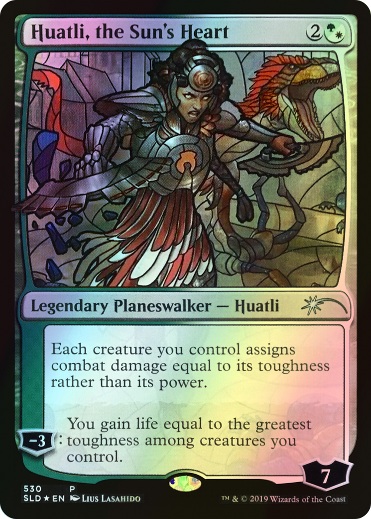 Huatli, the Sun's Heart (SLD) #530 [EN/F]