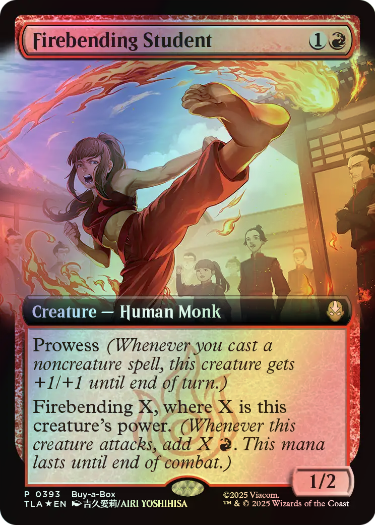 Firebending Student (TLA) #393 [EN/F] s/o