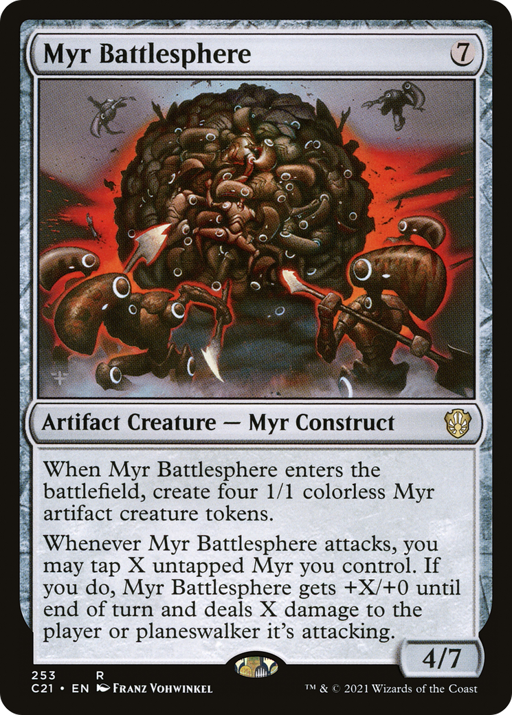 Myr Battlesphere (C21) #253 [EN/N] s/o