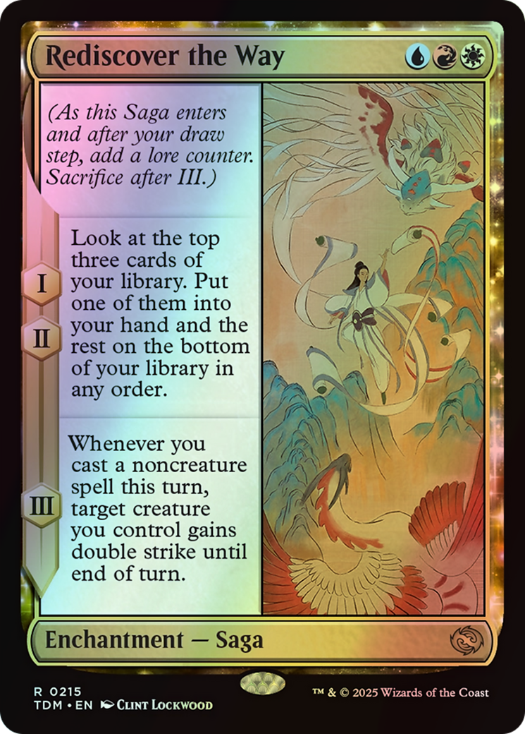 Rediscover the Way (TDM) #215 [EN/F] s/o