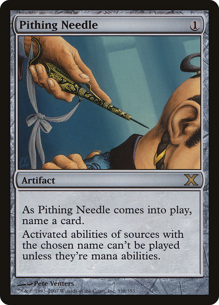Pithing Needle (10E) #338 [EN/N] s/o