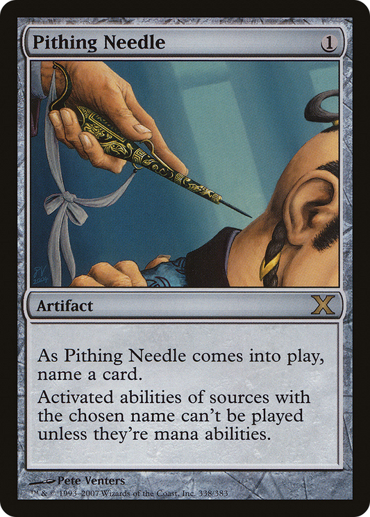 Pithing Needle (10E) #338 [EN/N] s/o