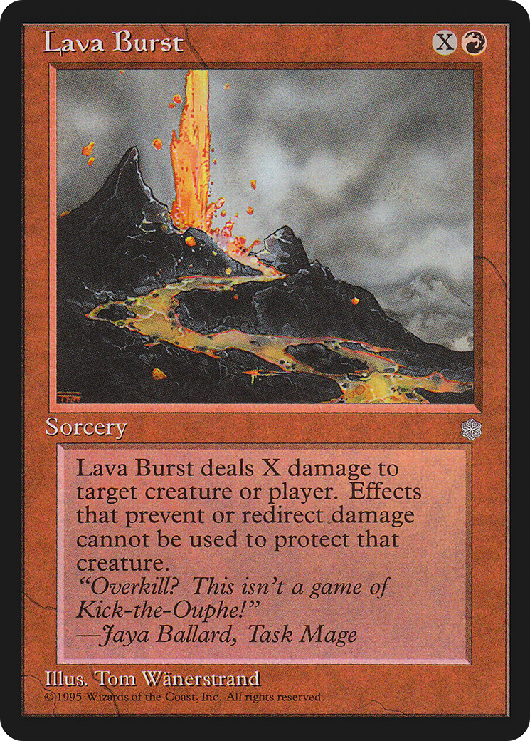 Lava Burst (ICE) #198 [EN/N]
