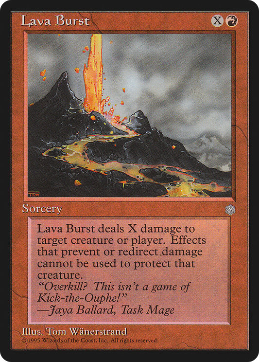 Lava Burst (ICE) #198 [EN/N]