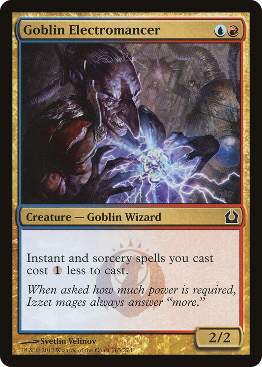 Goblin Electromancer (RTR) #163 [EN/N]