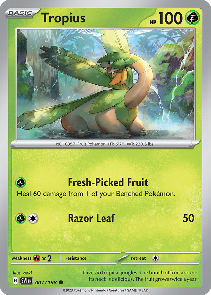 Tropius (SVI) #007 [EN/N] s/o