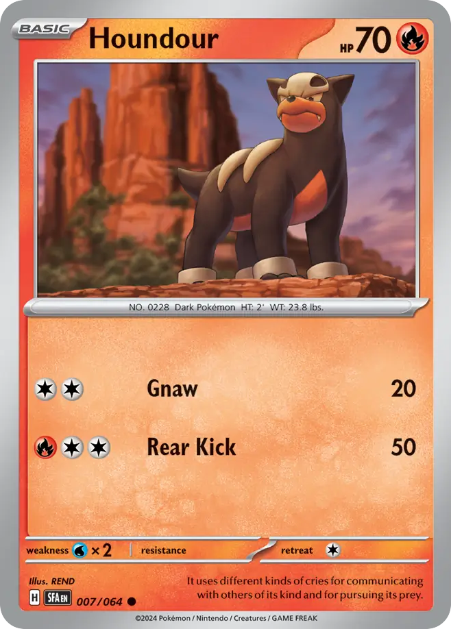 Houndour (SFA) #007 [EN/N] s/o