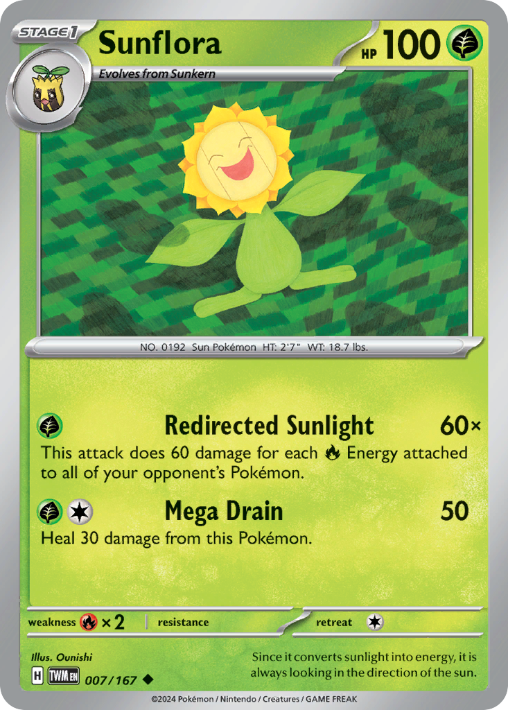 Sunflora - 007/167 (TWM) #007 [EN/N]