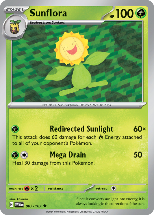 Sunflora - 007/167 (TWM) #007 [EN/N]