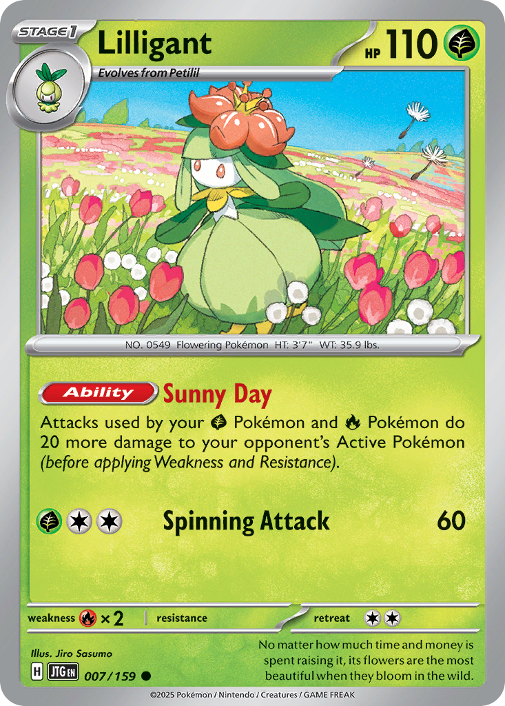 Lilligant (JTG) #007 [EN/N]