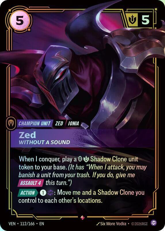 Zed - Without a Sound (VEN) #112 [EN/F]