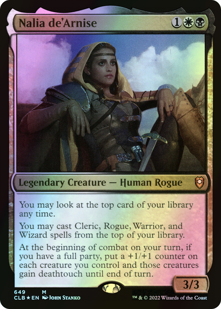 Nalia de'Arnise (CLB) #649 [EN/F] s/o