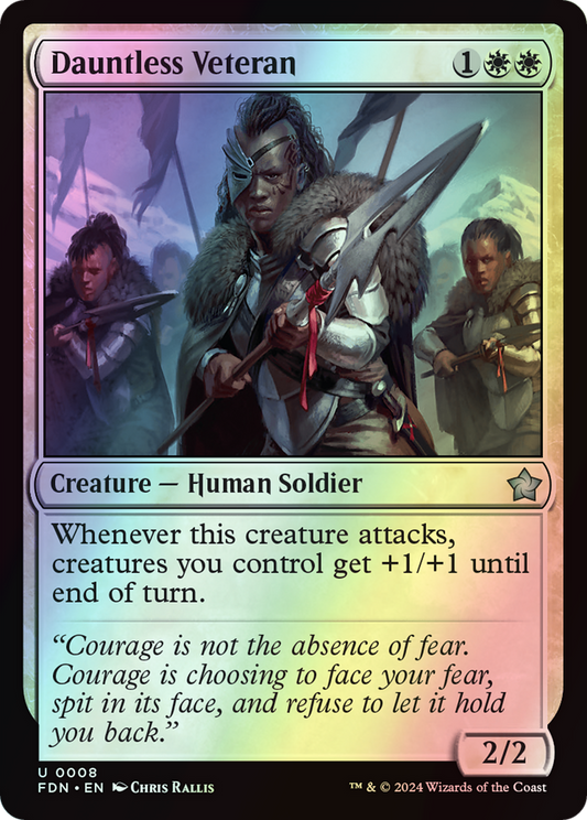 Dauntless Veteran (FDN) #8 [EN/F]