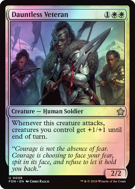Dauntless Veteran (FDN) #8 [EN/F]