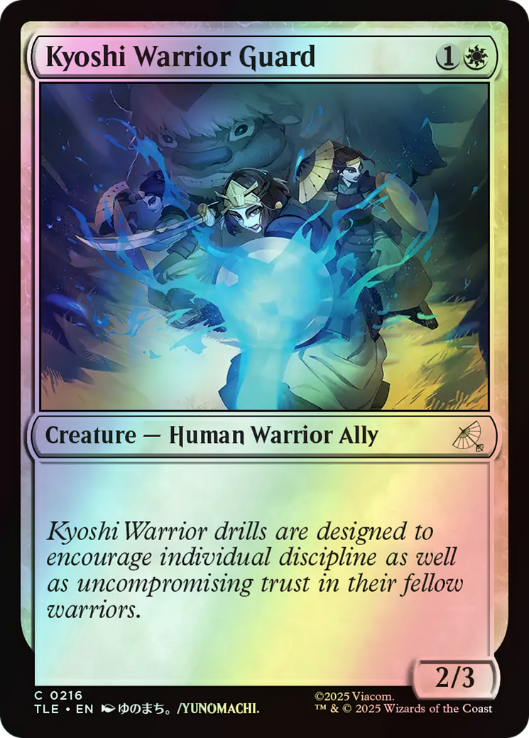 Kyoshi Warrior Guard (TLE) #216 [EN/F] s/o