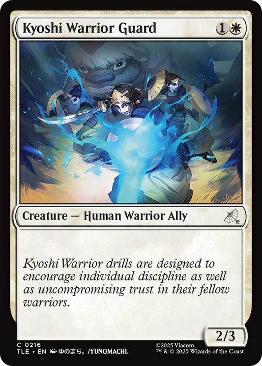 Kyoshi Warrior Guard (TLE) #216 [EN/N]