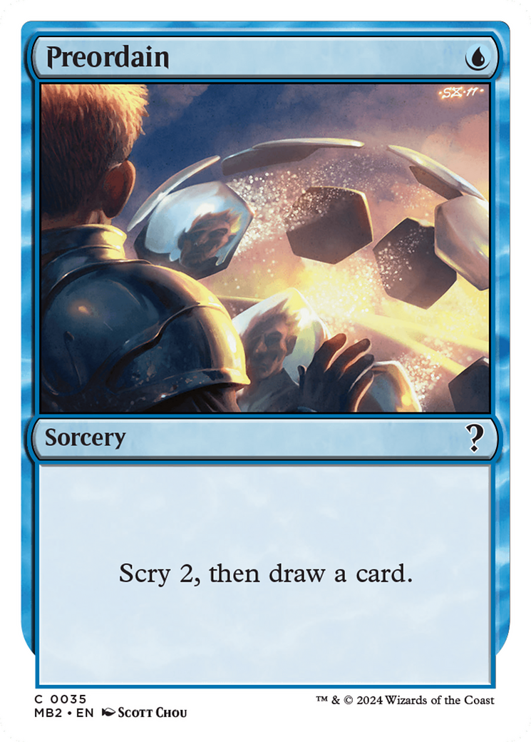 Preordain (MB2) #35 [EN/N]