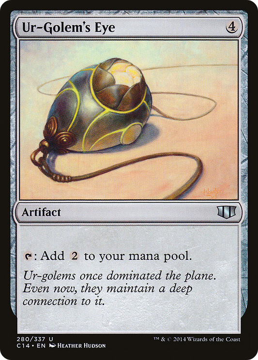 Ur-Golem's Eye (C14) #280 [EN/N]