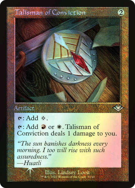 Talisman of Conviction (H1R) #33 [EN/E]