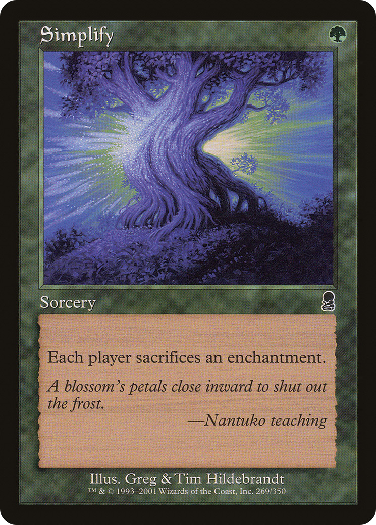 Simplify (ODY) #269 [EN/N]