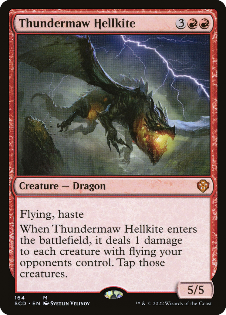 Thundermaw Hellkite (SCD) #164 [EN/N] s/o
