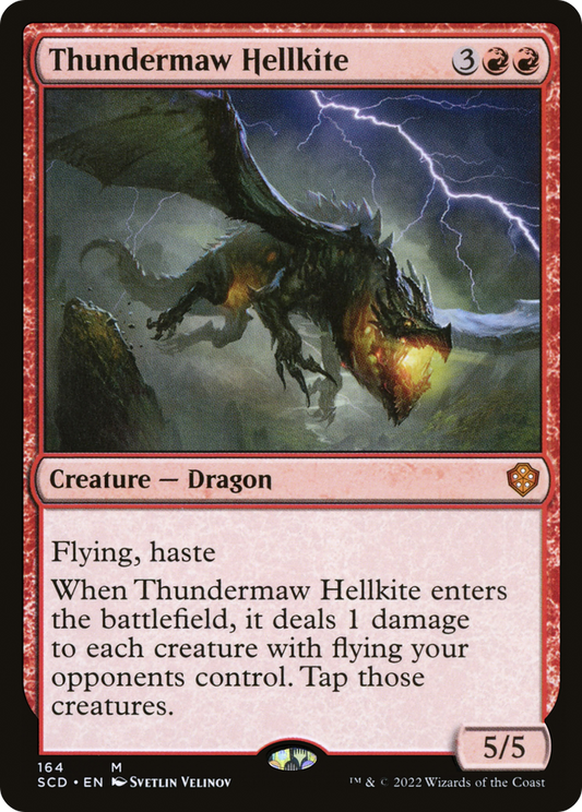Thundermaw Hellkite (SCD) #164 [EN/N] s/o