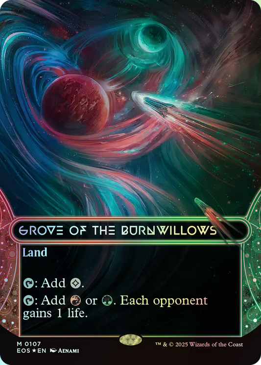 Grove of the Burnwillows - Galaxy Foil (EOS) #107 [EN/F]