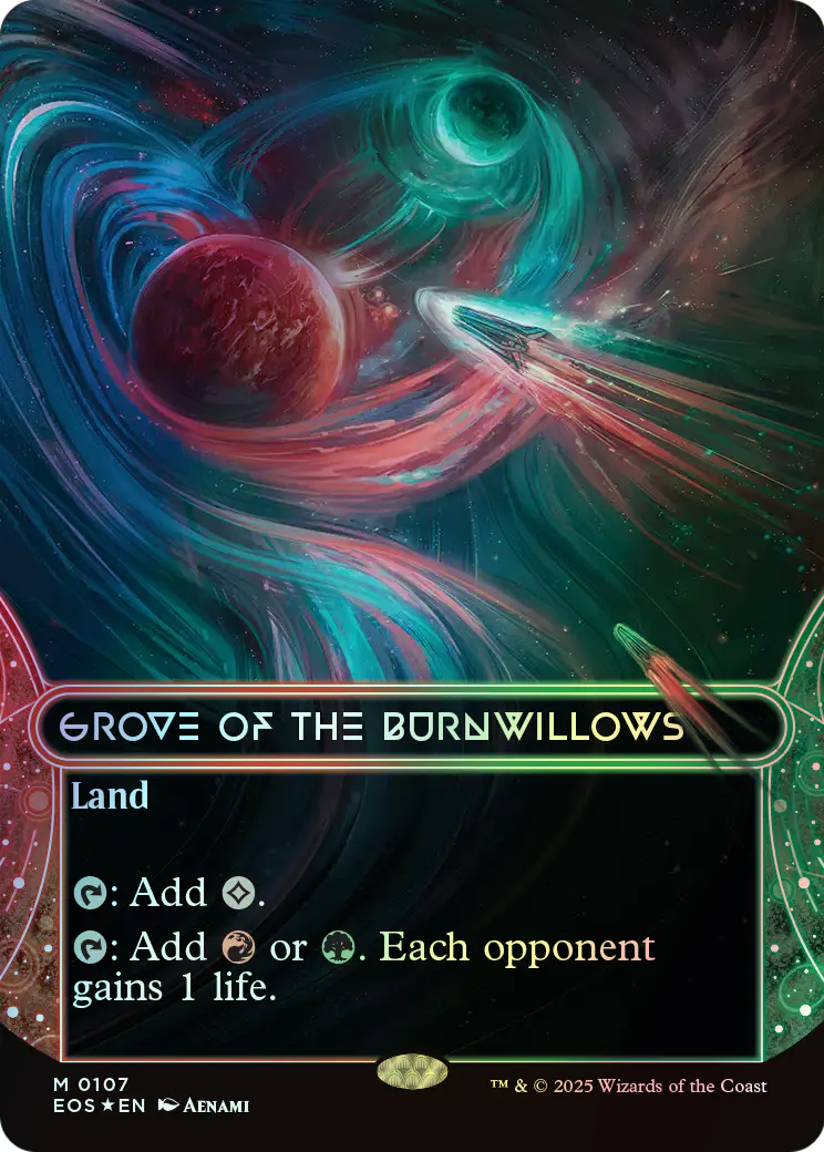 Grove of the Burnwillows - Galaxy Foil (EOS) #107 [EN/F]