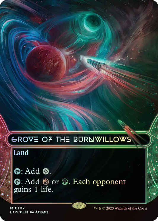 Grove of the Burnwillows - Galaxy Foil (EOS) #107 [EN/F]