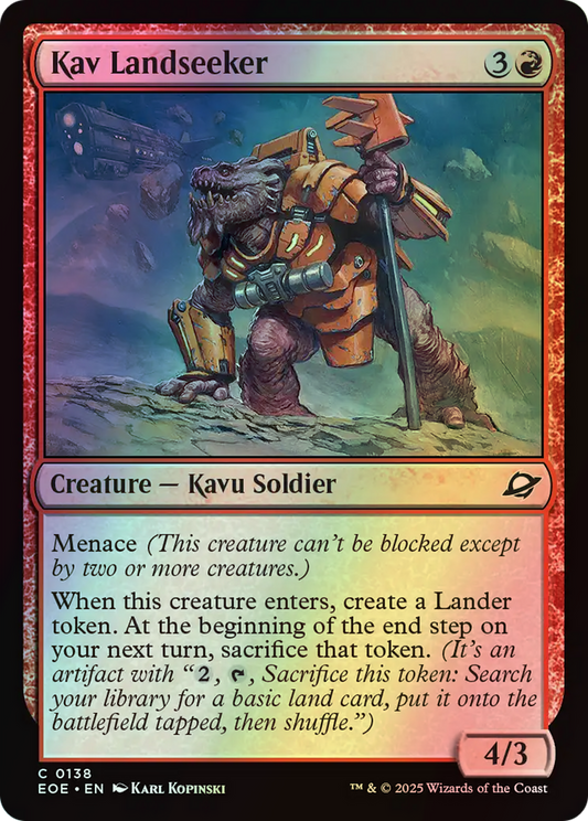 Kav Landseeker (EOE) #138 [EN/F]