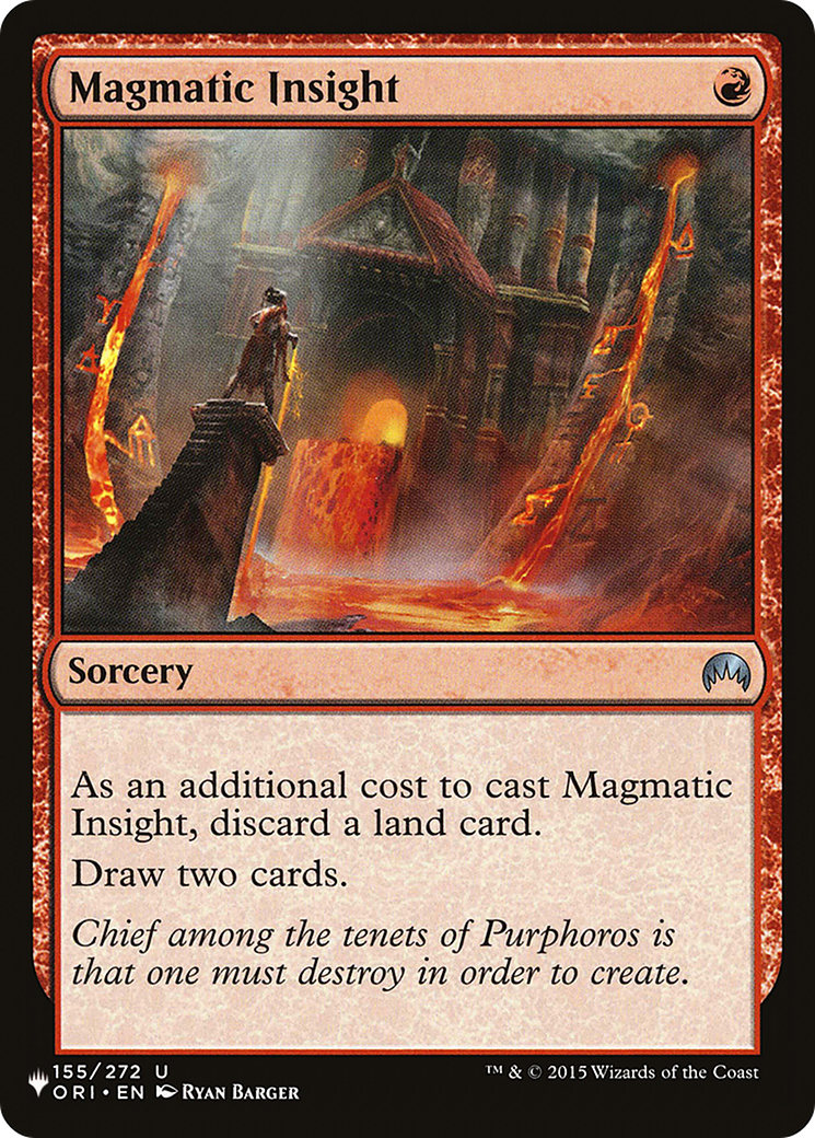 Magmatic Insight (PLST) #ORI-155 [EN/N] s/o