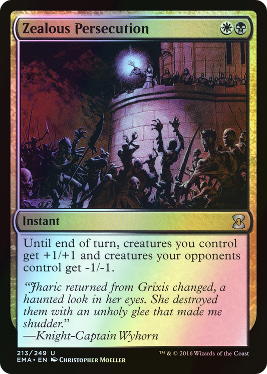 Zealous Persecution (EMA) #213 [EN/F]