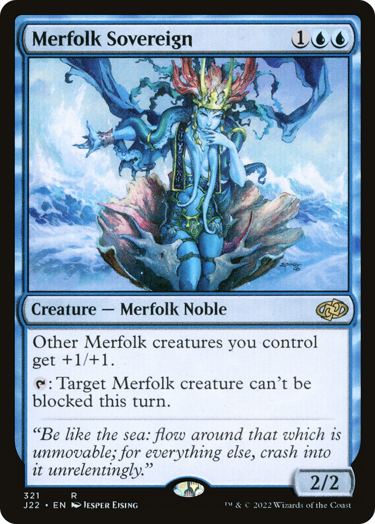 Merfolk Sovereign (J22) #321 [EN/N]
