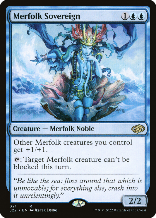 Merfolk Sovereign (J22) #321 [EN/N]