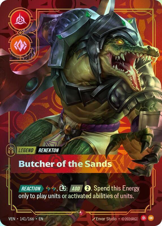 Renekton - Butcher of the Sands (VEN) #141 [EN/F]