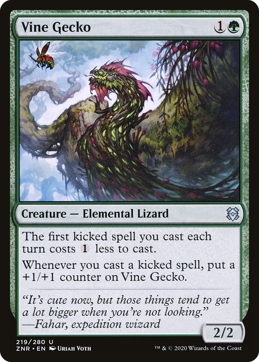 Vine Gecko (ZNR) #219 [EN/N] s/o