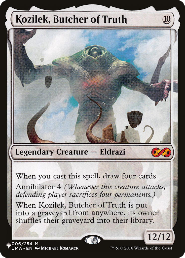 Kozilek, Butcher of Truth (PLST) #UMA-6 [EN/N]