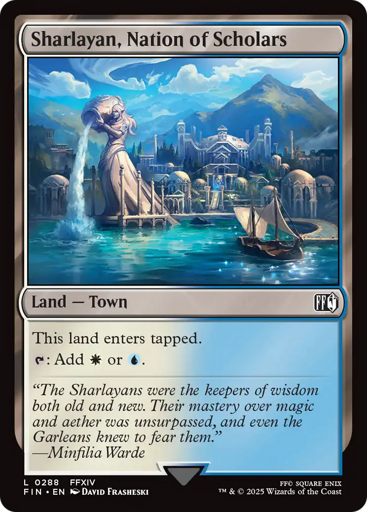Sharlayan, Nation of Scholars (FIN) #288 [EN/N] s/o