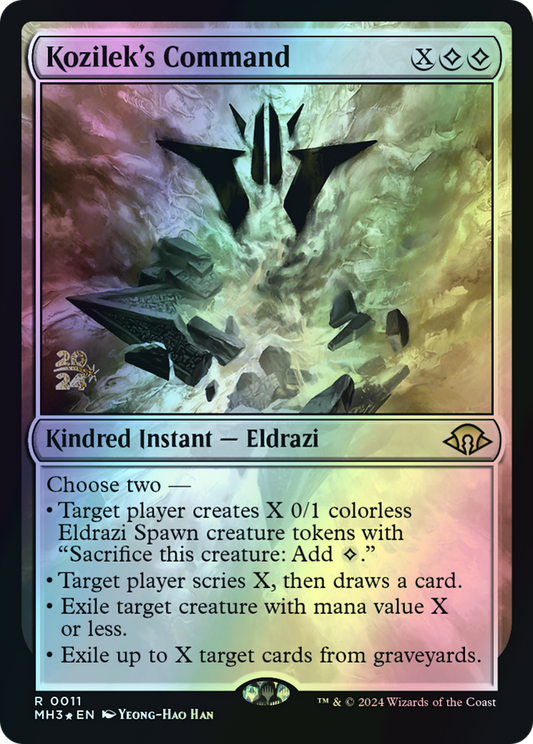 Kozilek's Command (PMH3) #11s [EN/F] s/o