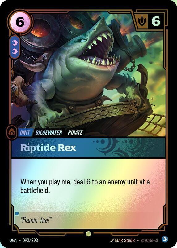 Riptide Rex (OGN) #092 [EN/F] s/o