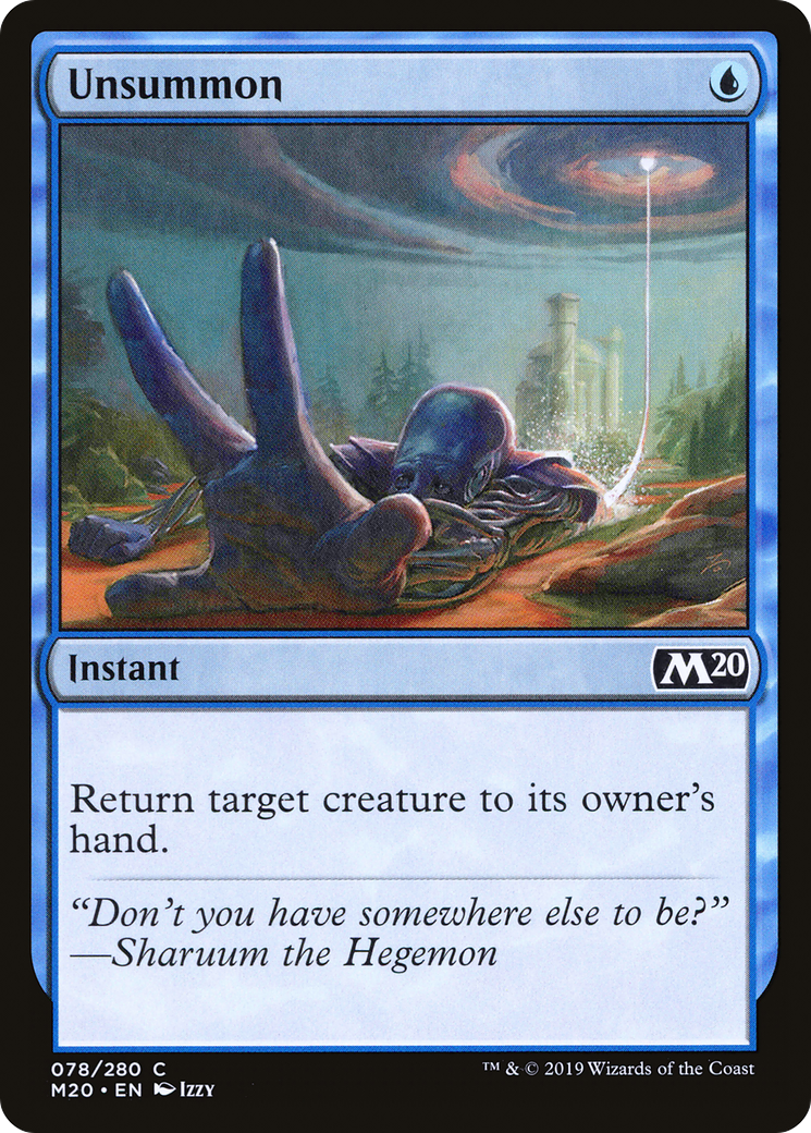 Unsummon (M20) #78 [EN/N]