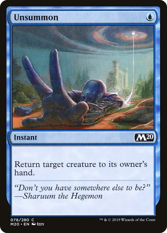 Unsummon (M20) #78 [EN/N]