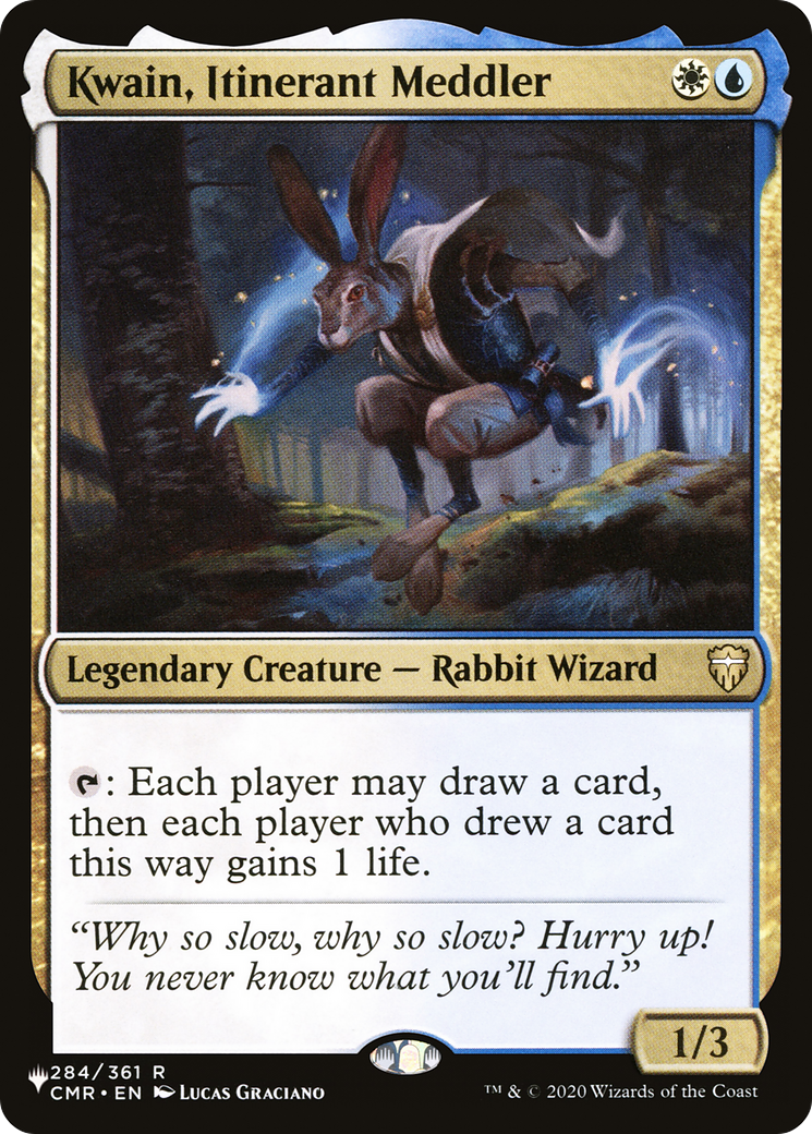 Kwain, Itinerant Meddler (PLST) #CMR-284 [EN/N]
