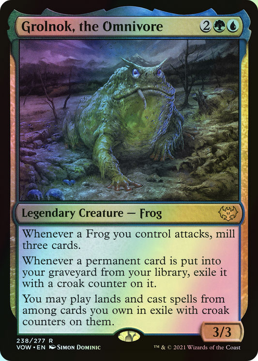 Grolnok, the Omnivore (VOW) #238 [EN/F] s/o