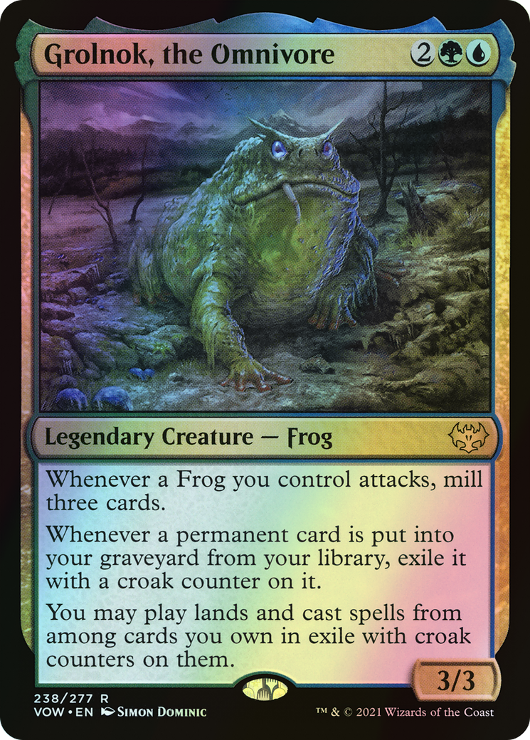 Grolnok, the Omnivore (VOW) #238 [EN/F] s/o