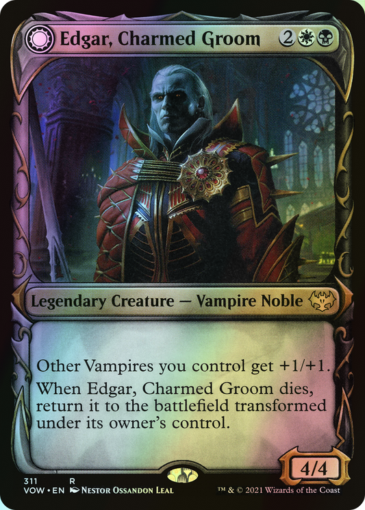 Edgar, Charmed Groom // Edgar Markov's Coffin (VOW) #311 [EN/F] s/o