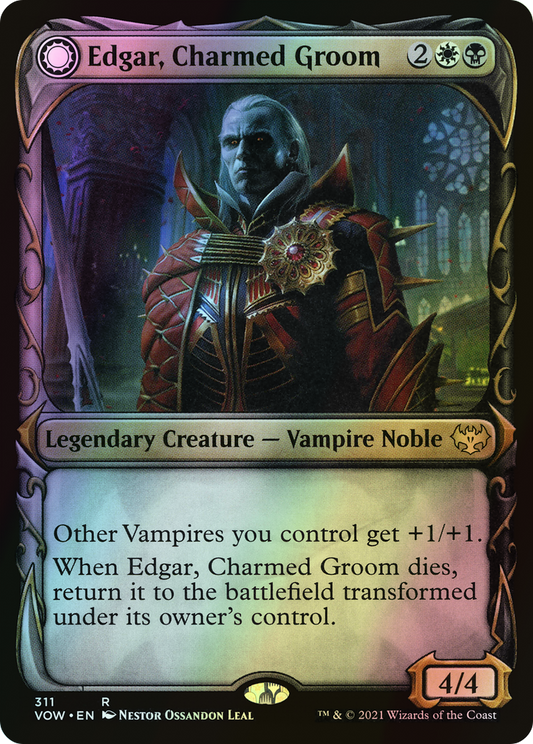Edgar, Charmed Groom // Edgar Markov's Coffin (VOW) #311 [EN/F] s/o
